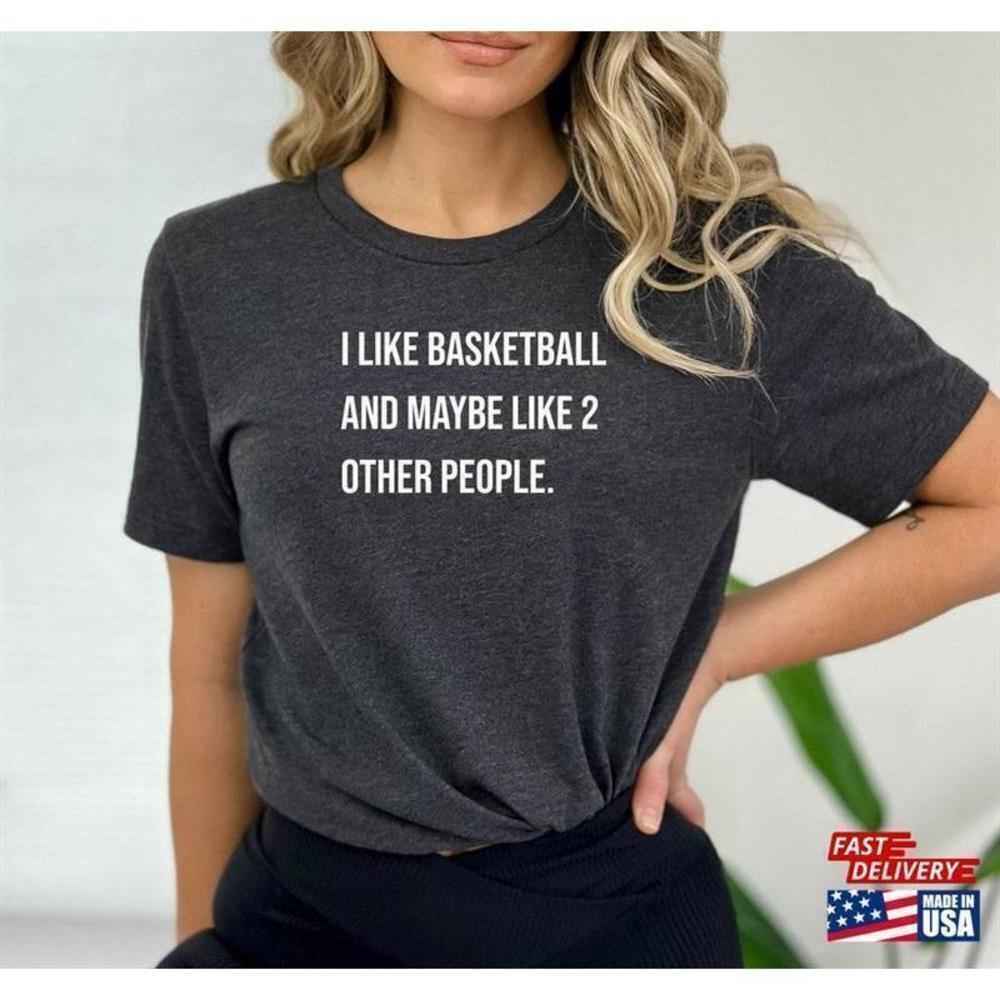 Basketball Player Graphic Neon Colors Sports Fan T-Shirt